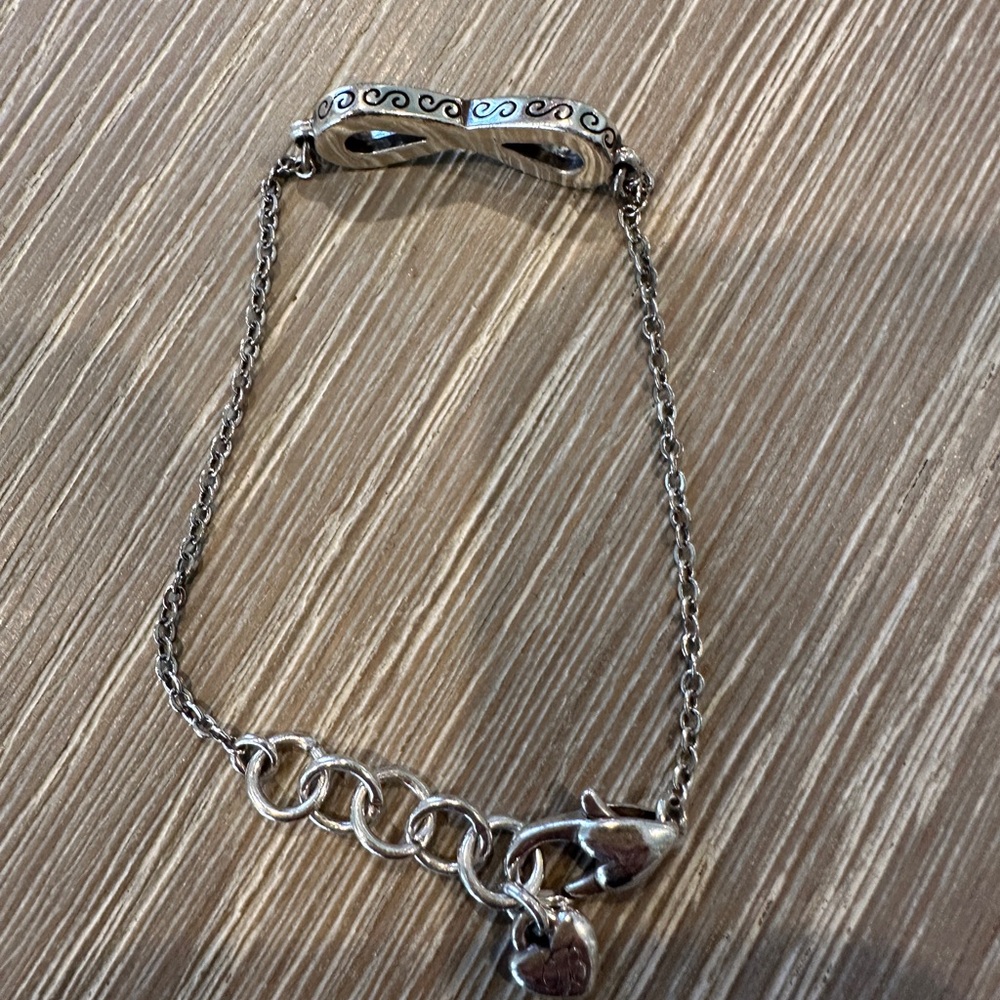 Brighton Adjustable Infinity Bracelet Sterling Si… - image 5